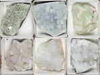 Mixed Indian Mineral & Crystal Flat - Pieces #95613-1